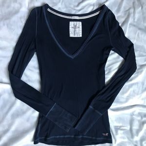 Hollister Co. V-Neck Long Sleeve
